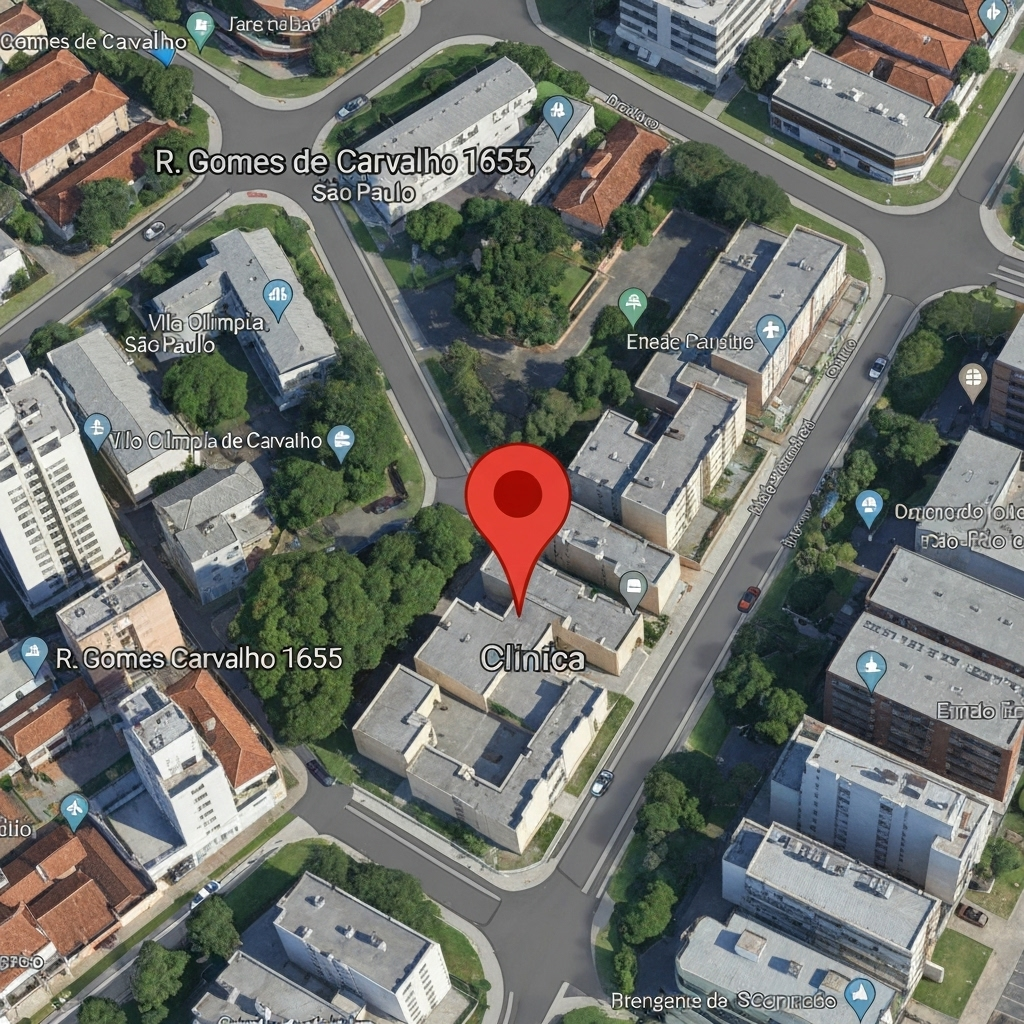 Mapa da localização da Clínica Macé